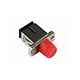 This FC to SC fiber optic adapter can be used to connect a simplex FC fiber optic cable to a simplex SC fiber optic cable.